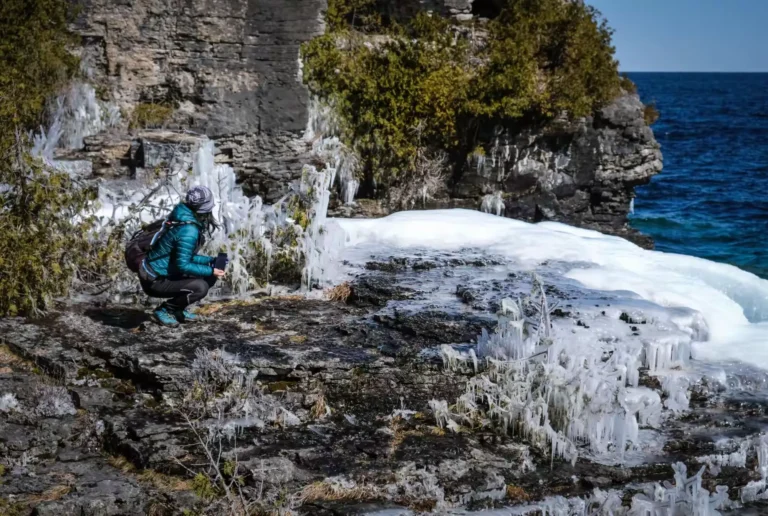 Bruce Peninsula Grotto Winter Hiking