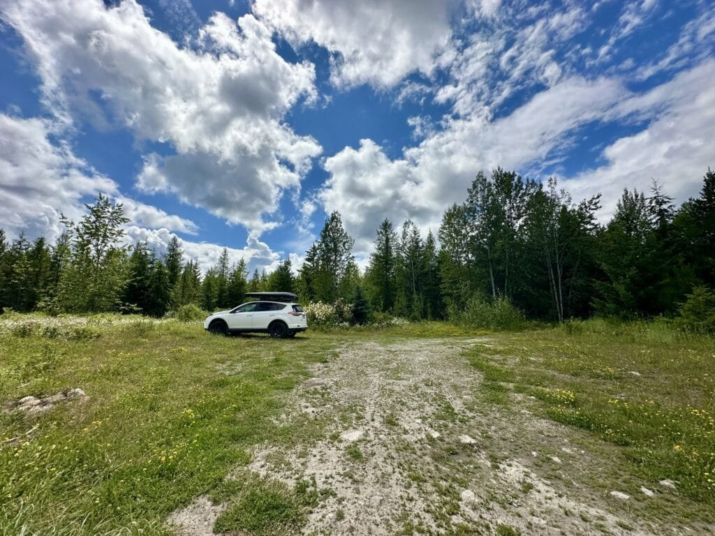 Camel's Hump 徒步的停车场