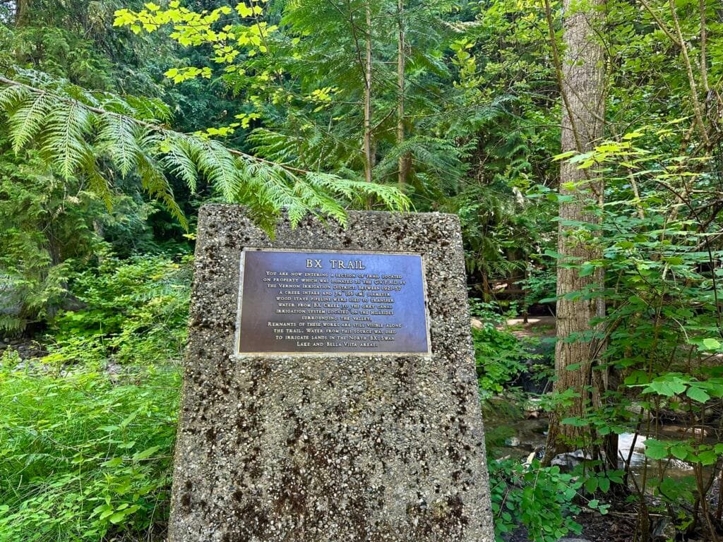 BX Creek Trail 徒步起点