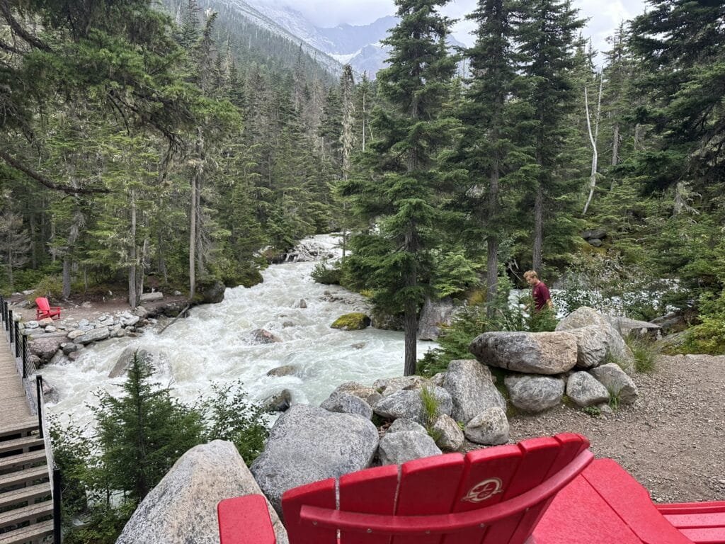 Hermit Trail 徒步 - Park Canada Red Chair
