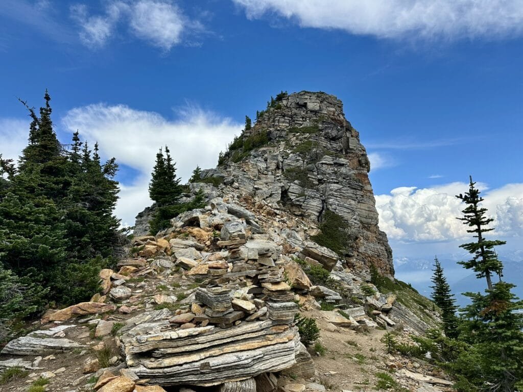 Saddle Mountain 山顶最后的攀爬