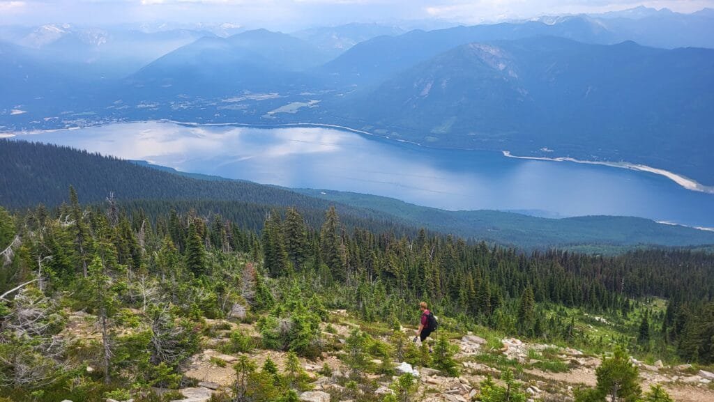 Saddle Mountain Lookout 徒步道下山