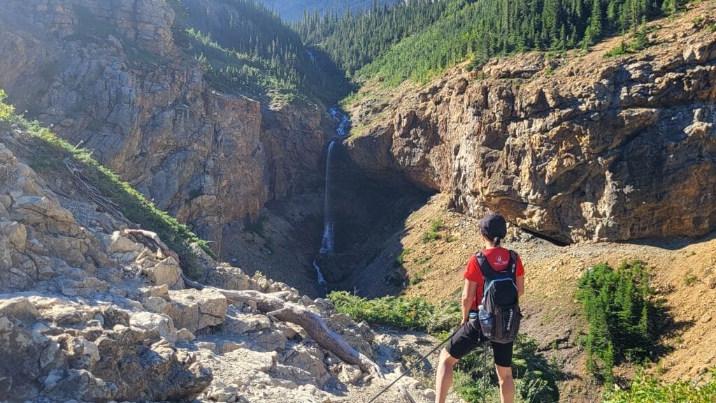 我在Crypt Lake Trail 上