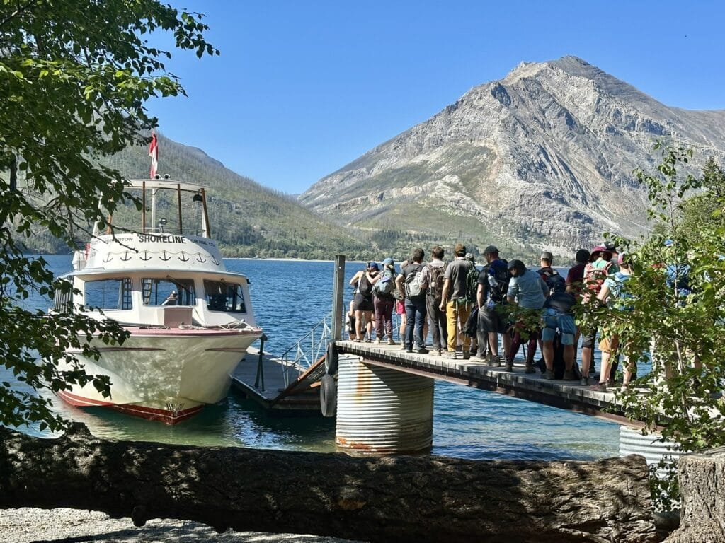 Ferry for Crypt Lake Hike