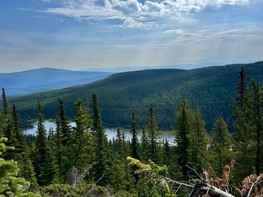 第一个观景点 - 看Canyon Lakes