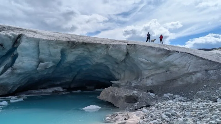 Perley Rock徒步-走在冰川上