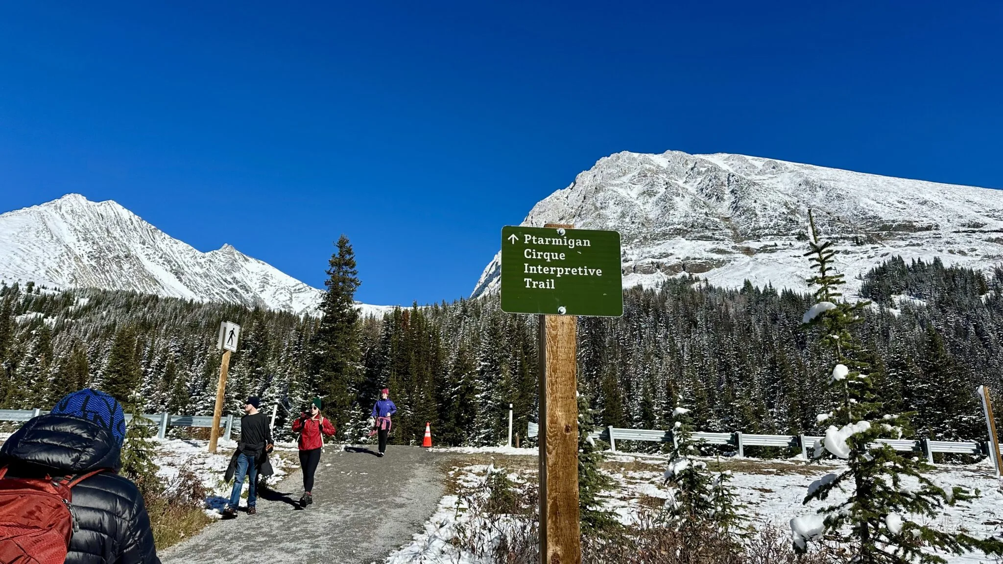 Passing Highway 40 for the trailhead of Ptarmigan Cirque